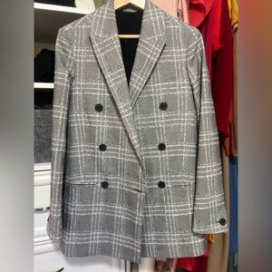 All Saints Astrid Check Blazer